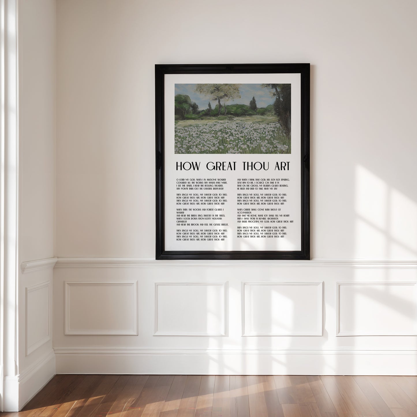 How Great Thou Art Print