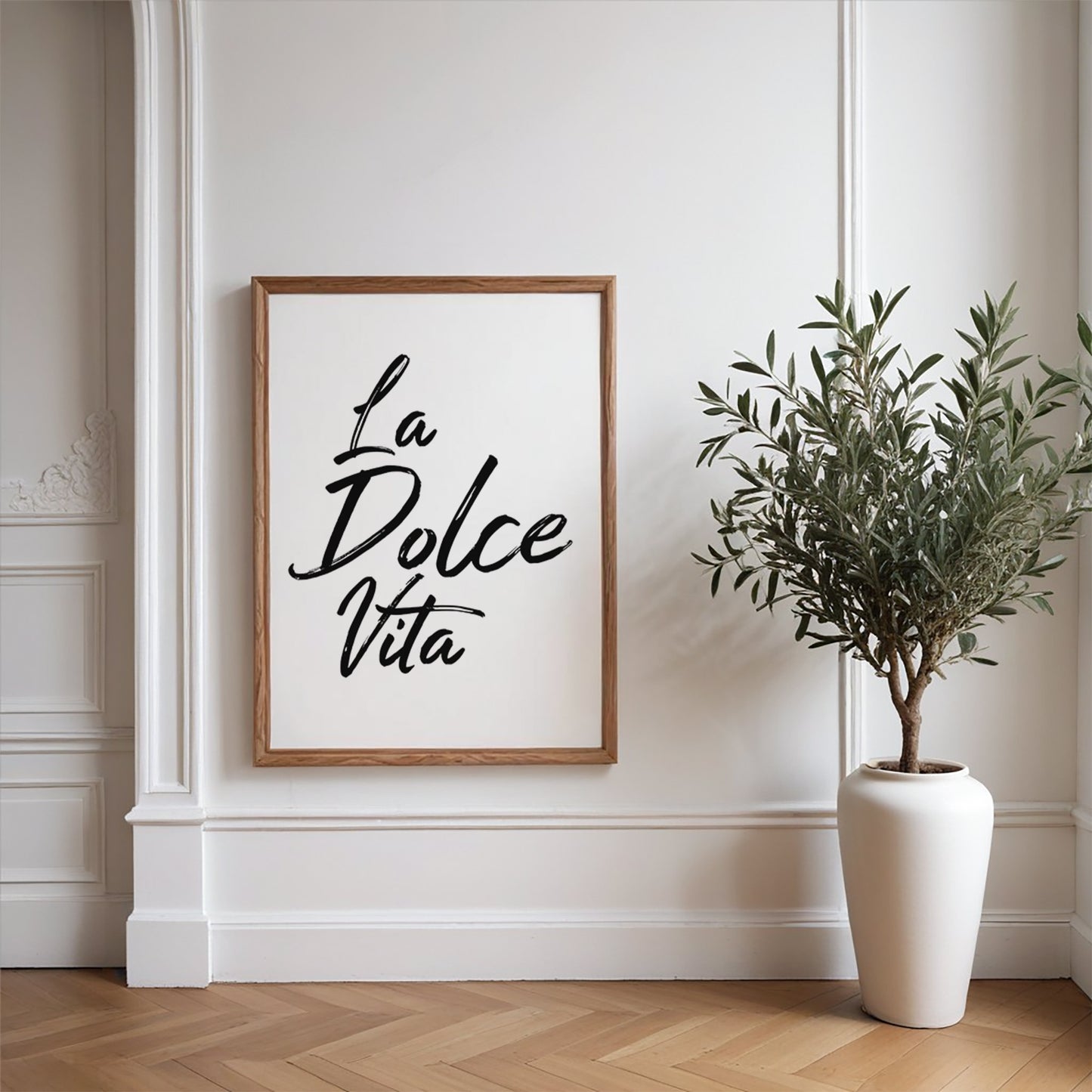 La Dolce Vita Minimalist Print