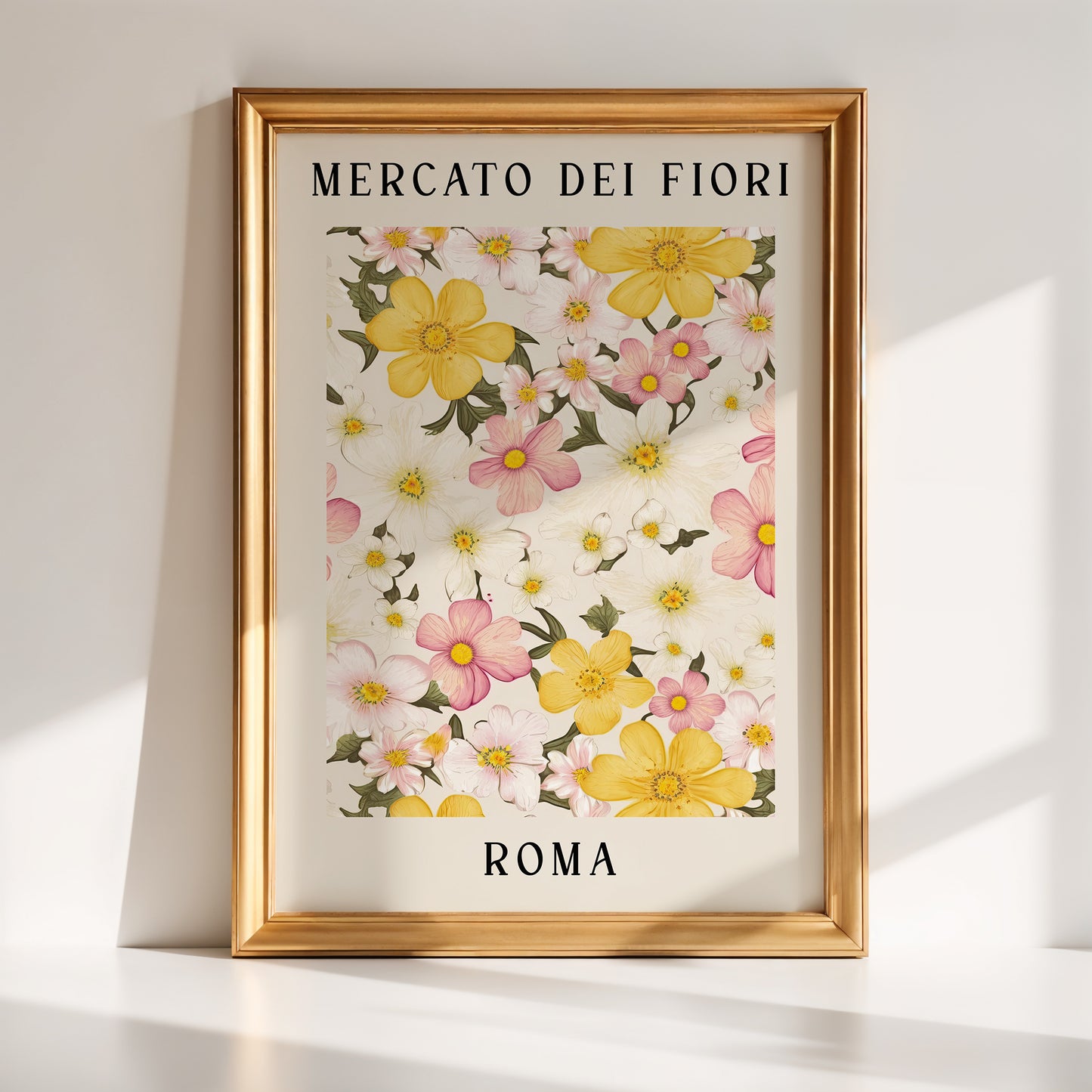 Rome Flower Market Print