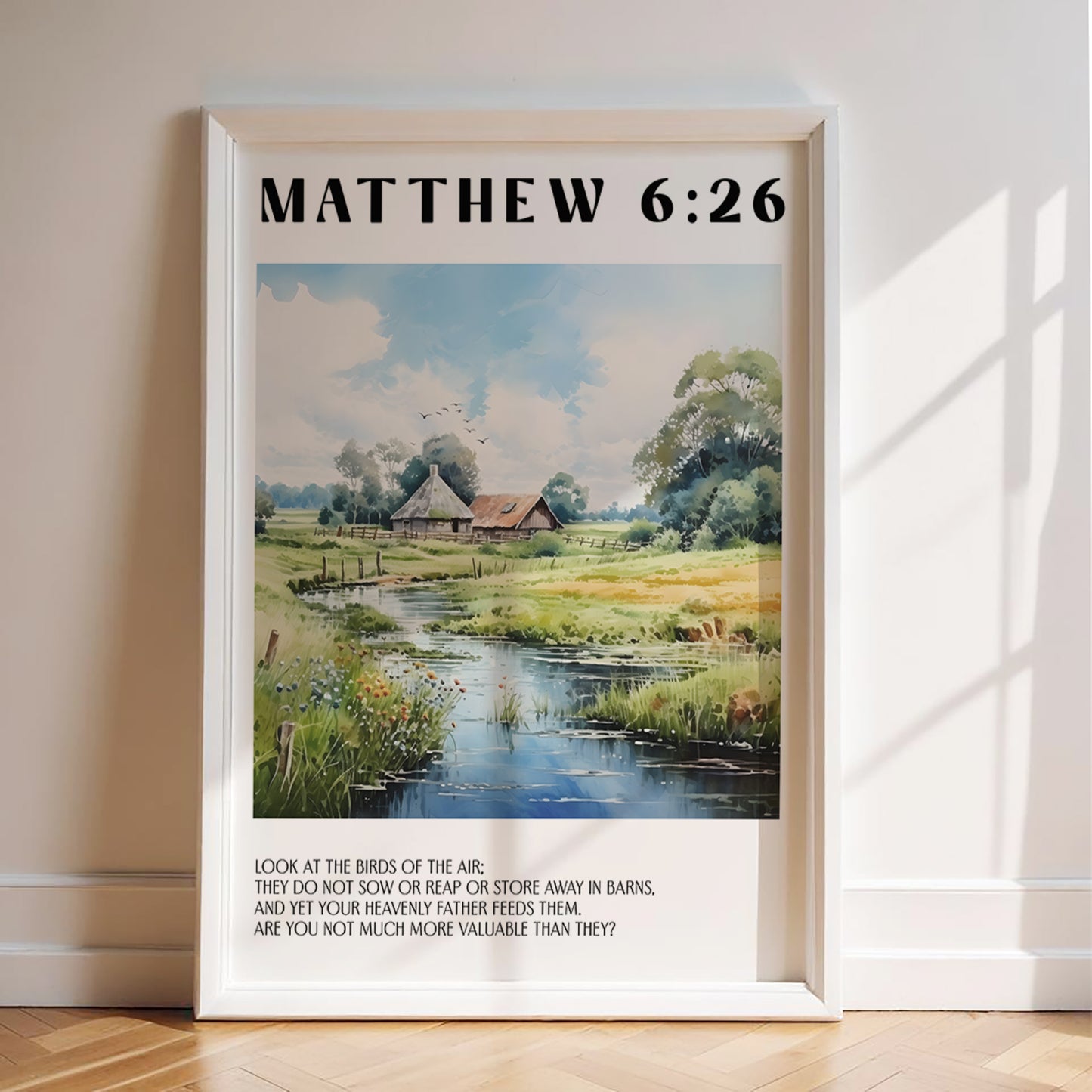 Birds Of The Air | Matthew 6:26 Print