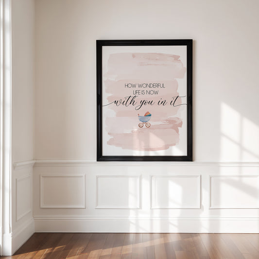 Wonderful Life Print