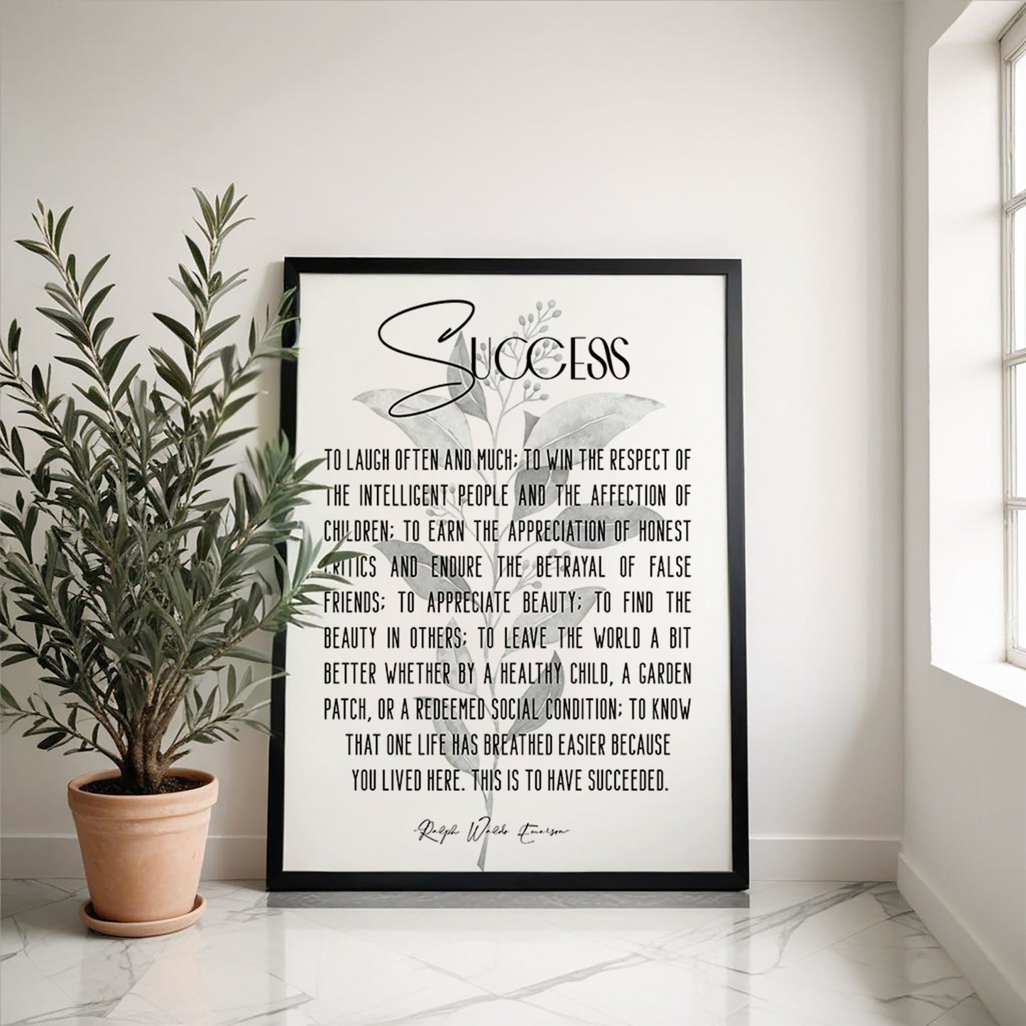 Meaning Of Success Print