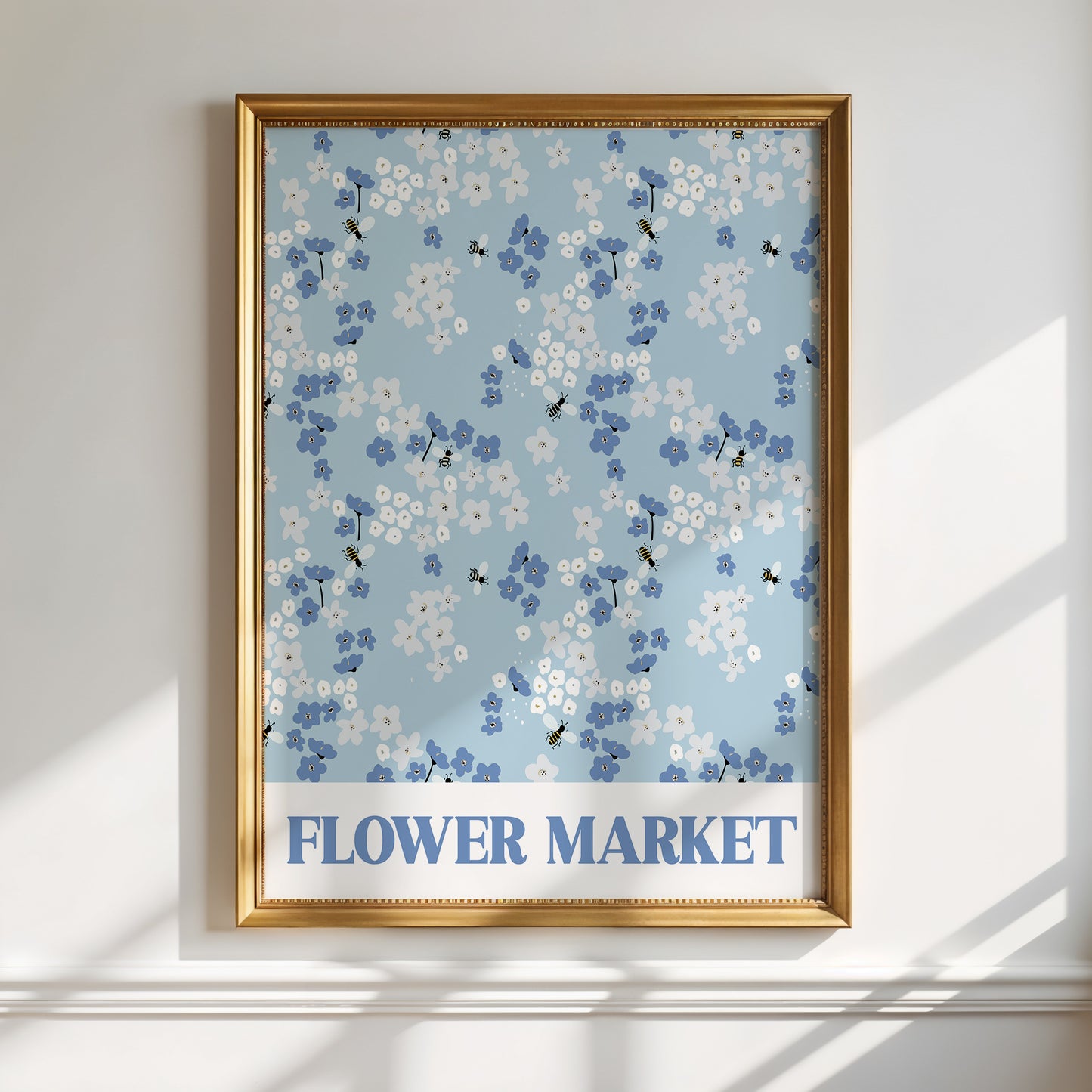 Dainty Flower Market Print