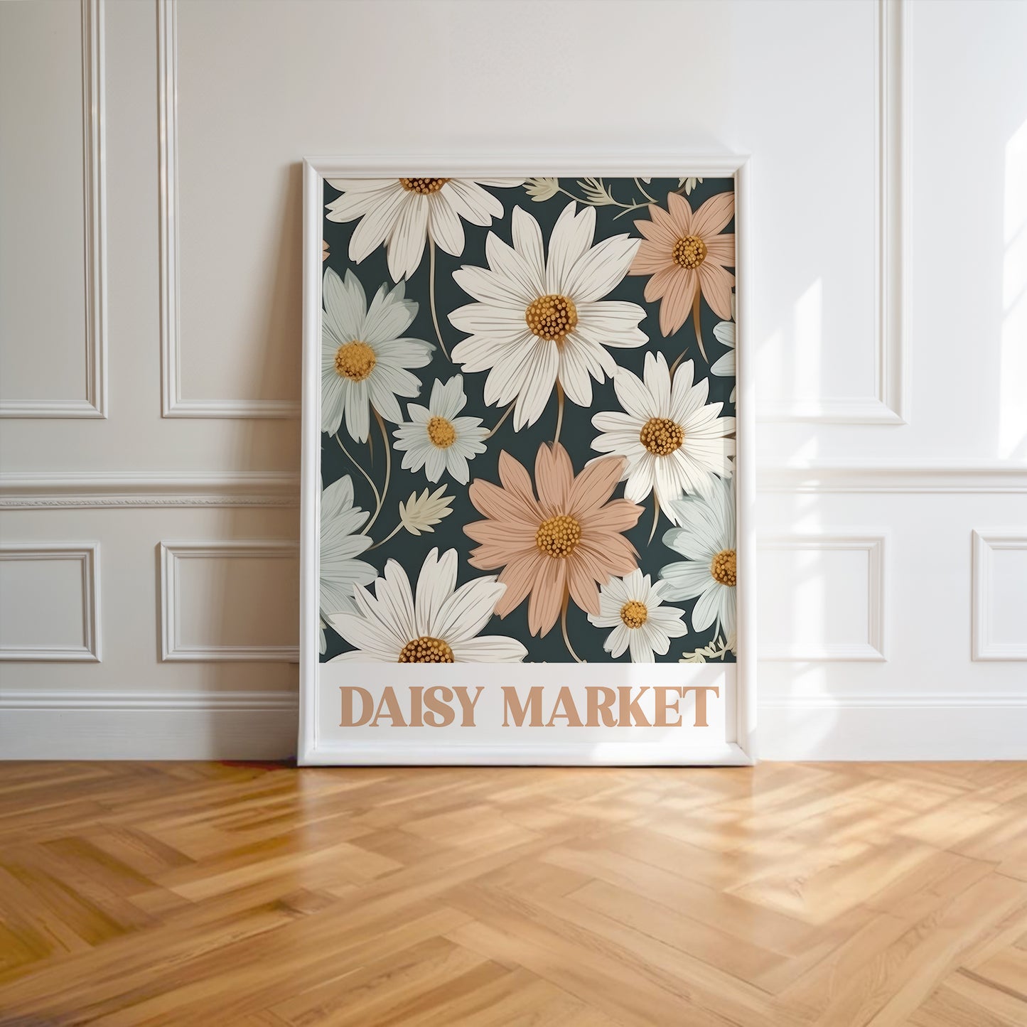 Daisy Flower Market Print