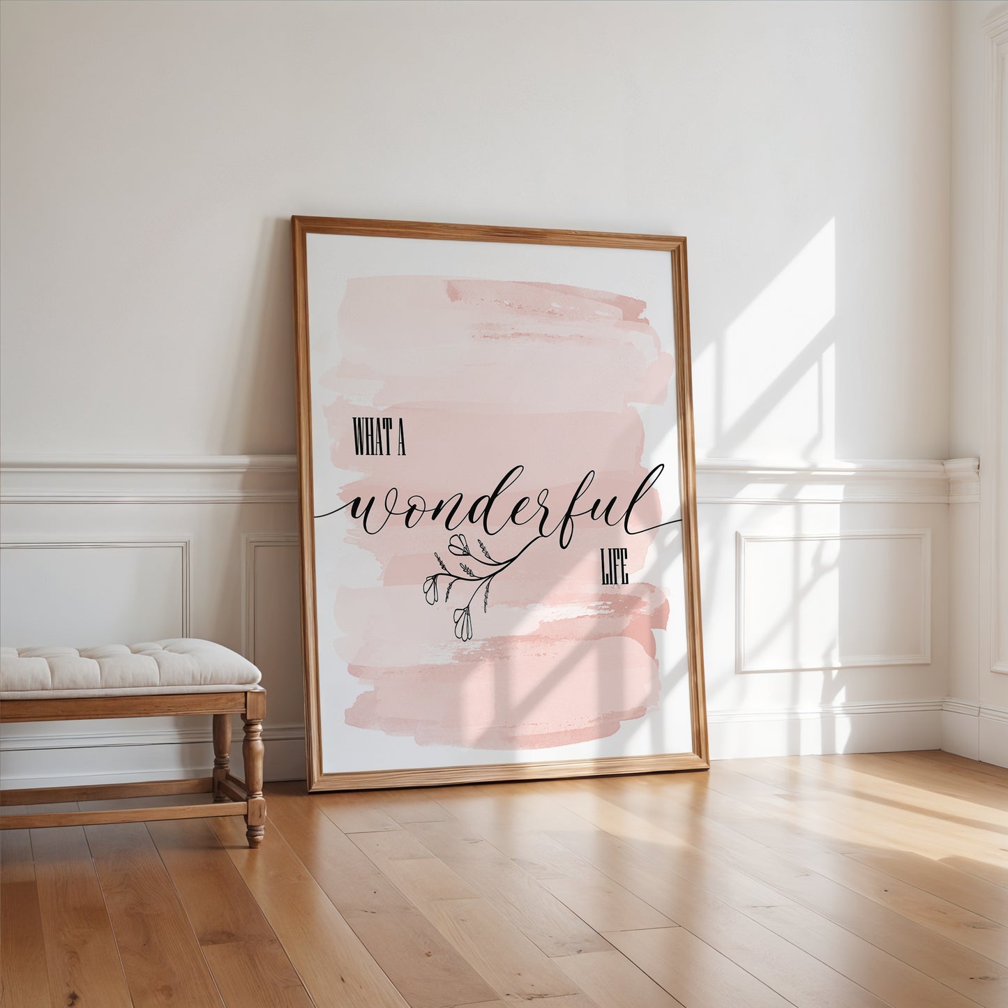 What A Wonderful Life Print