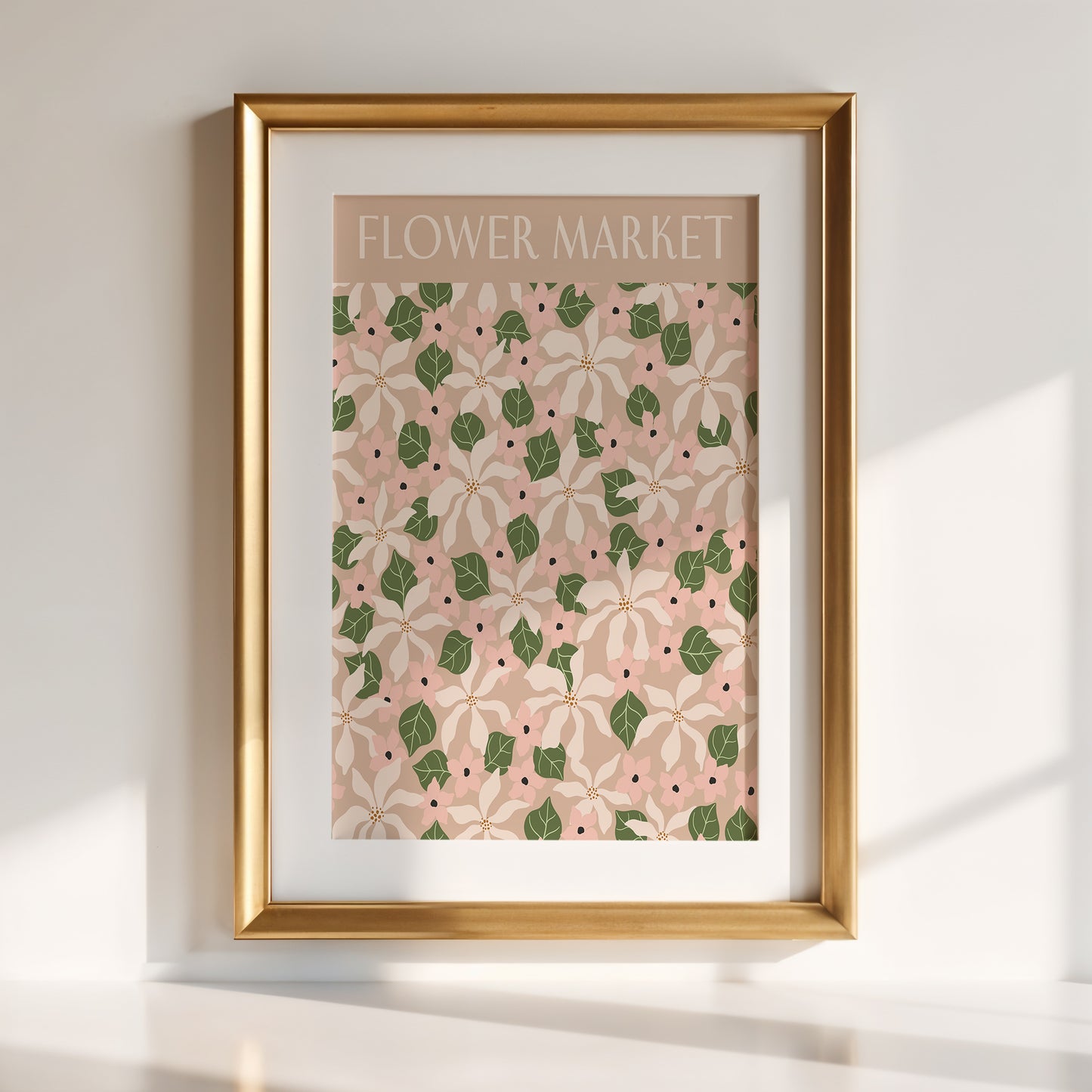 Flower Market Print