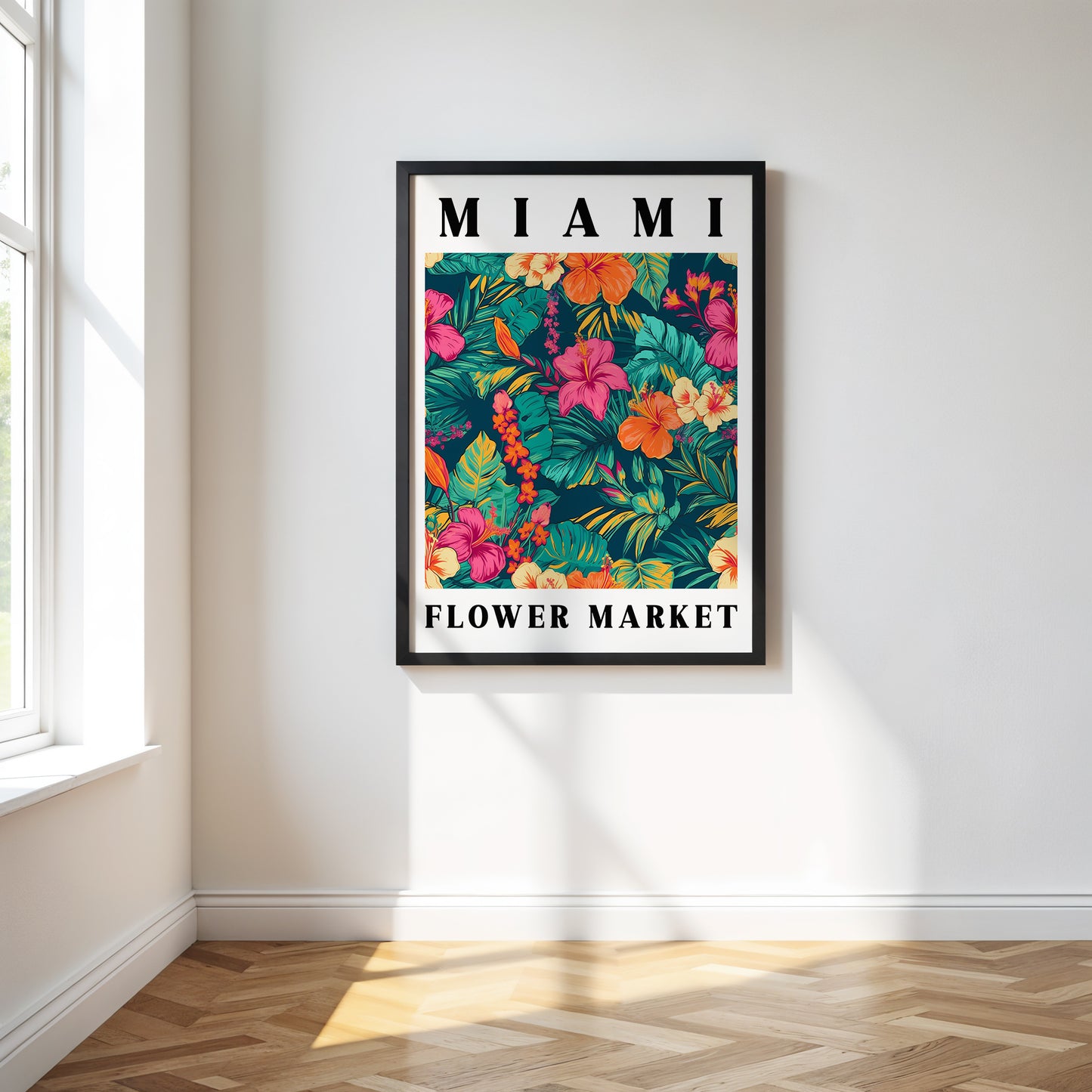 Miami Flower Market Print