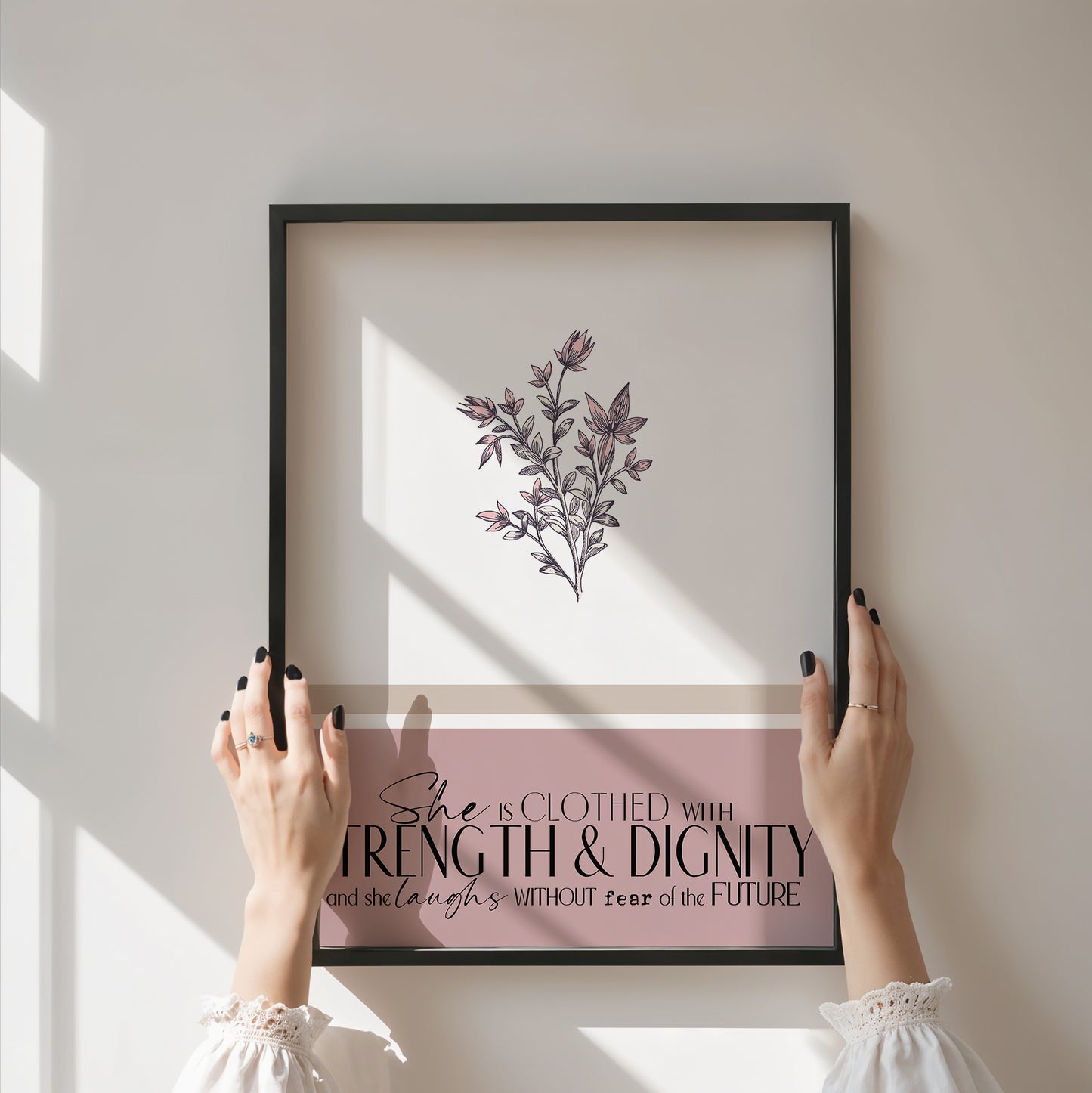 Clothed With Strength | Proverbs 31:25 Print