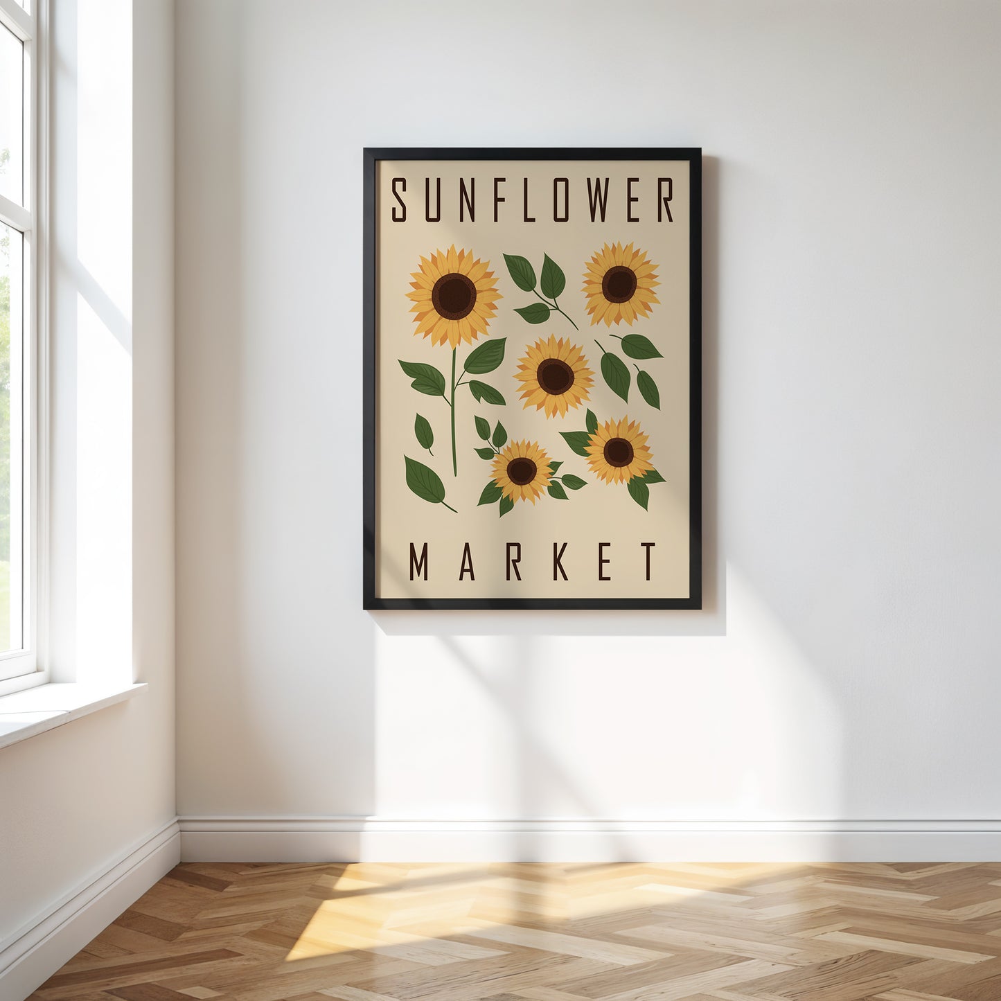 Sunflower Market Print