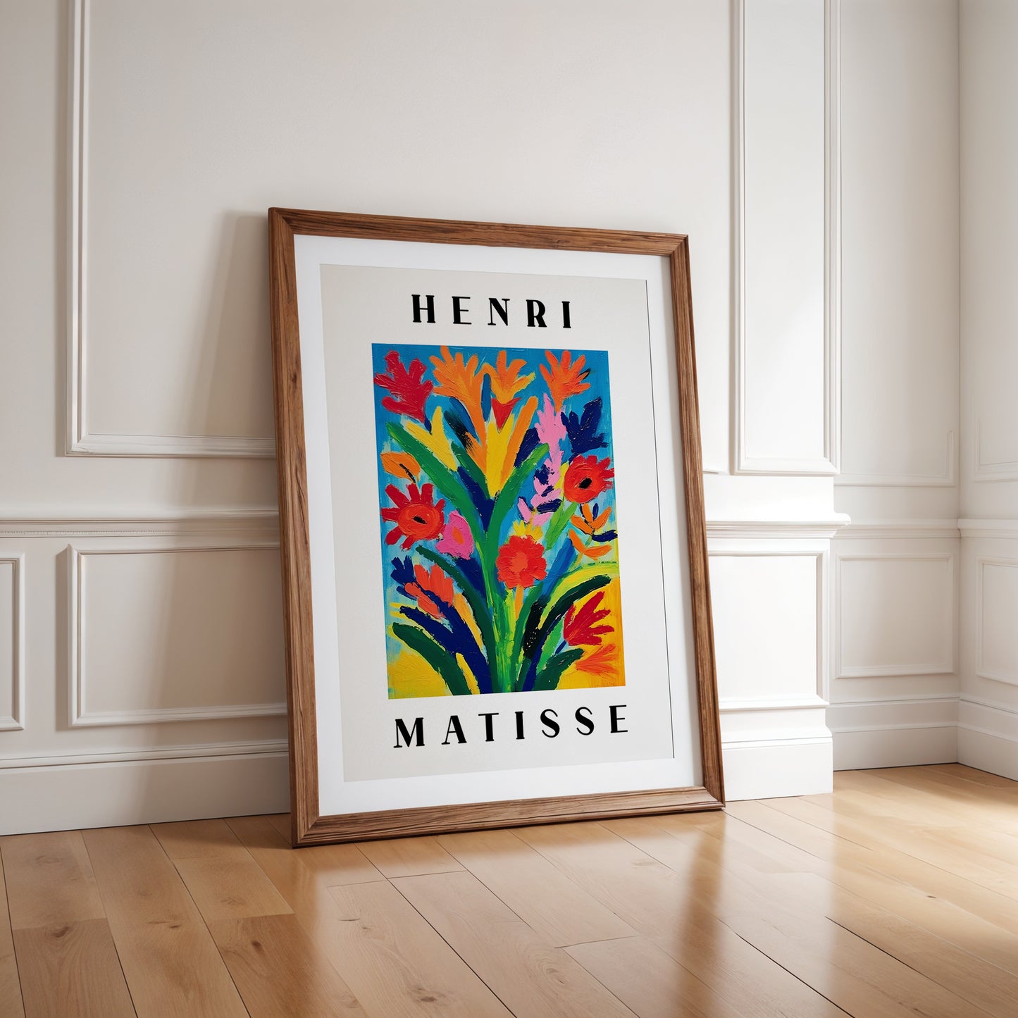 Henri Matisse Inspired Print