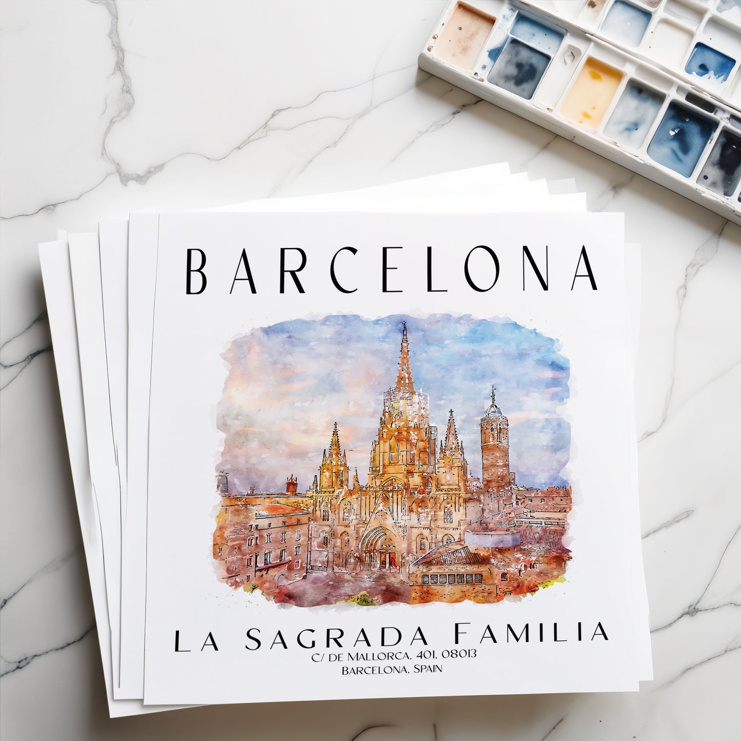 Sagrada Familia Barcelona Print