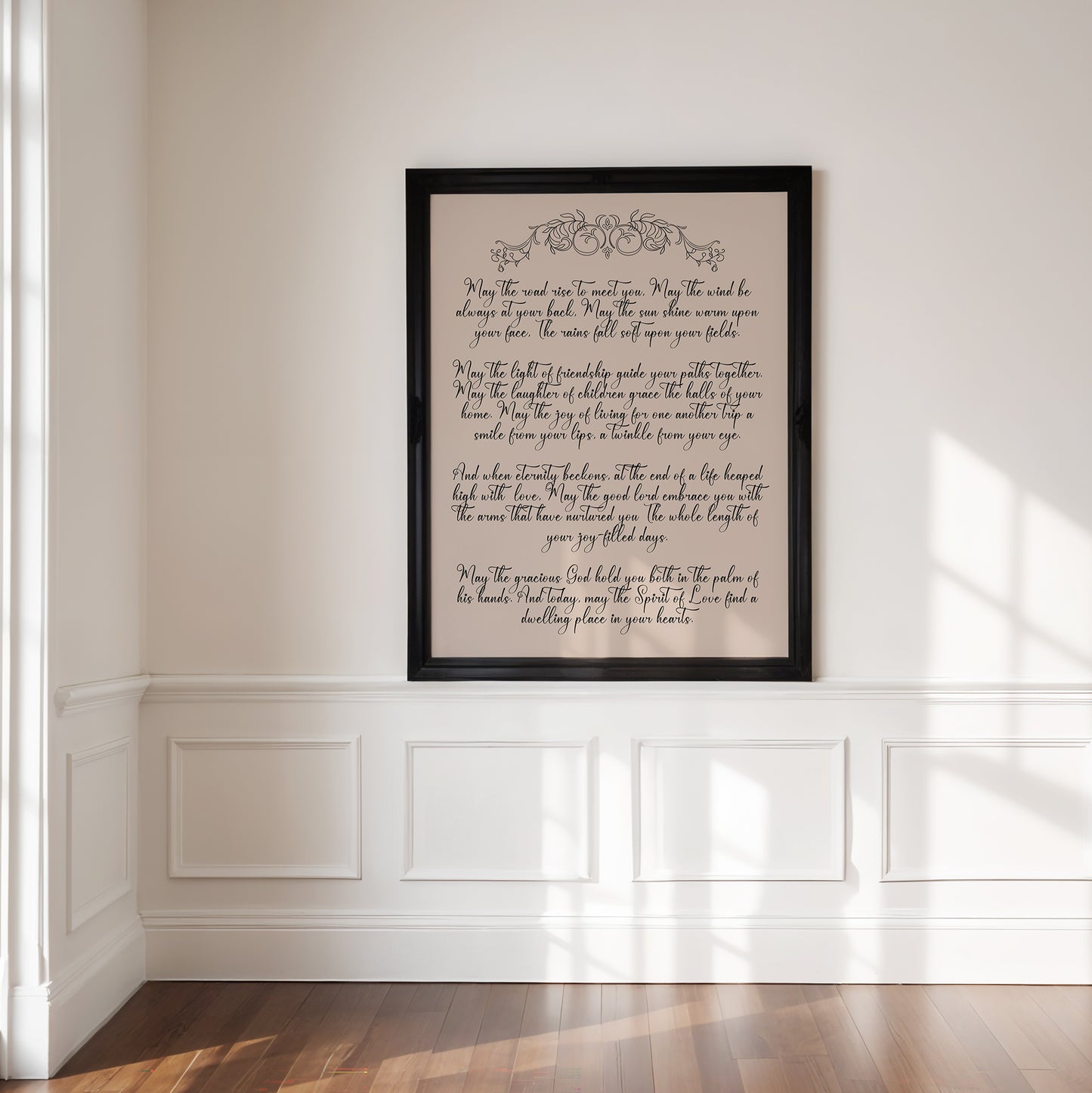 Irish Blessing For Wedding Print