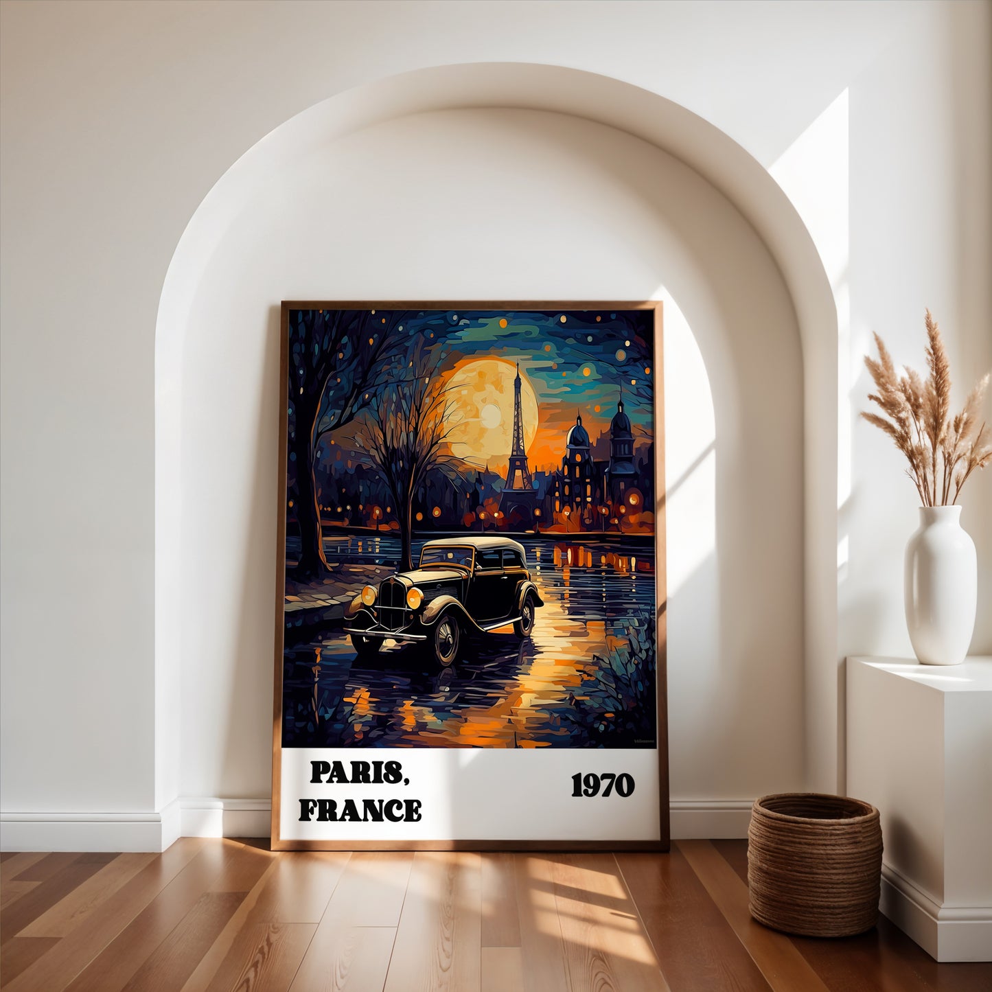 Retro Paris Print