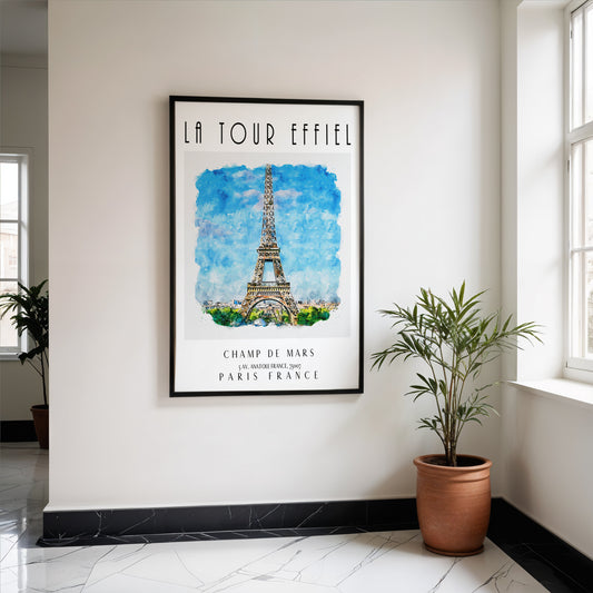 La Tour Effiel Print