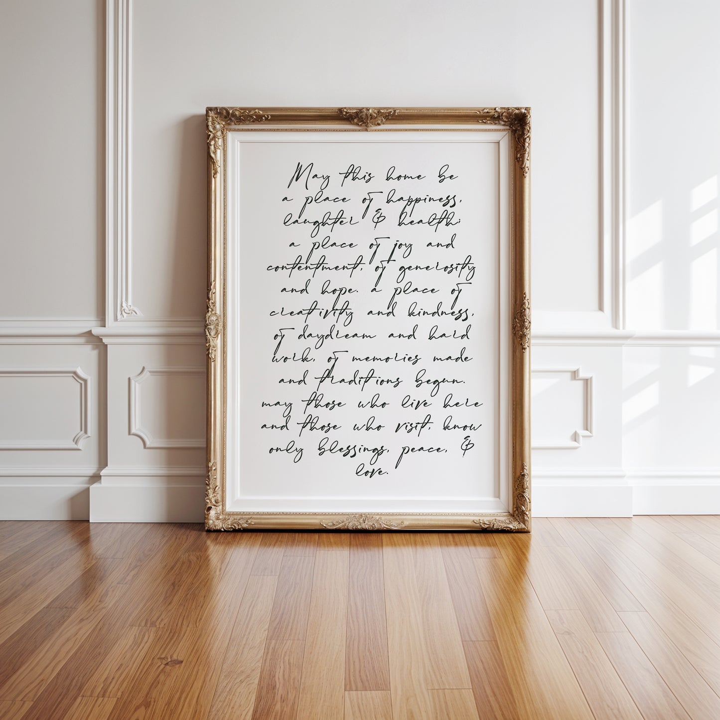 Irish Home Blessing Print