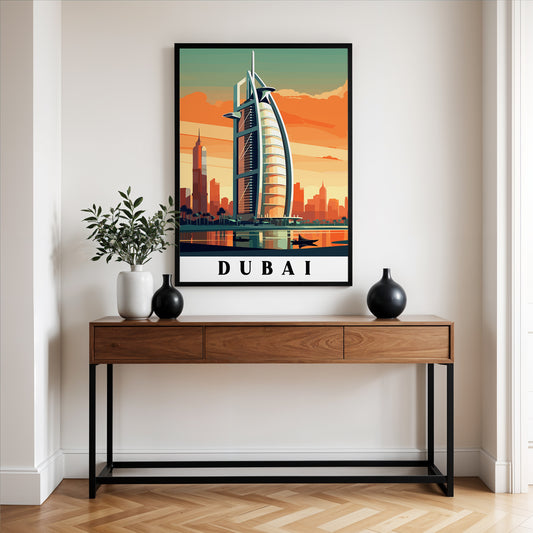 Dubai Travel Print