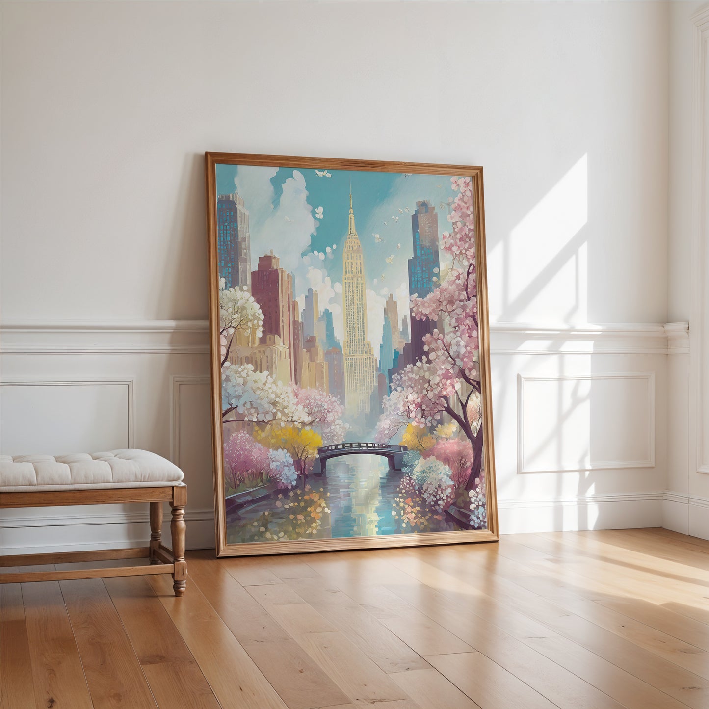 Pastel New York Print