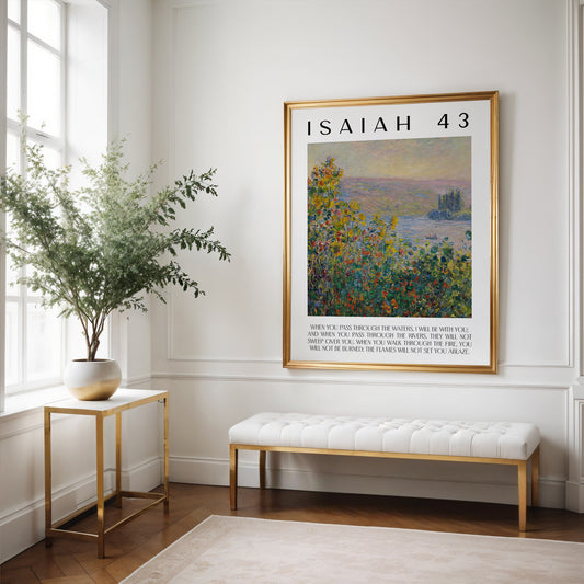 When You Pass Through The Waters | Isaiah 43:2 Print