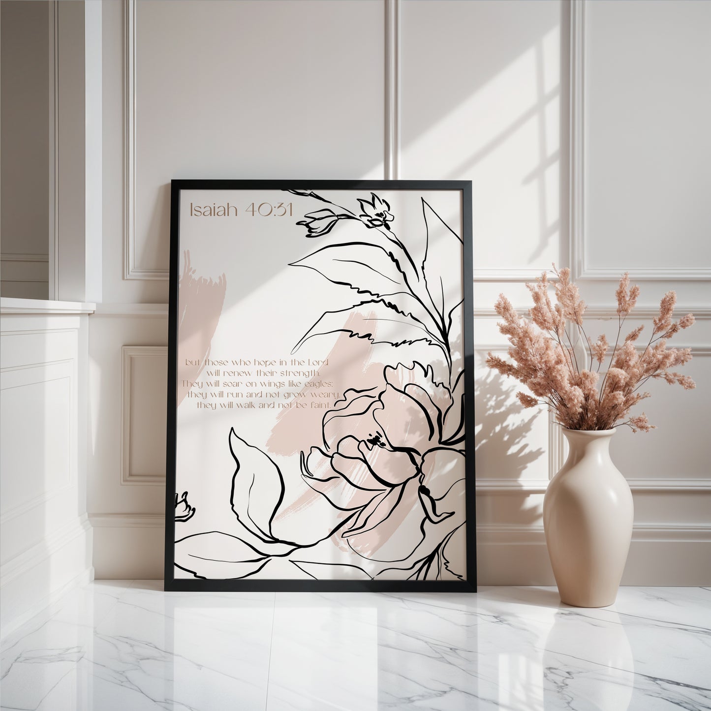 Hope In The Lord | Isaiah 40:31 Print