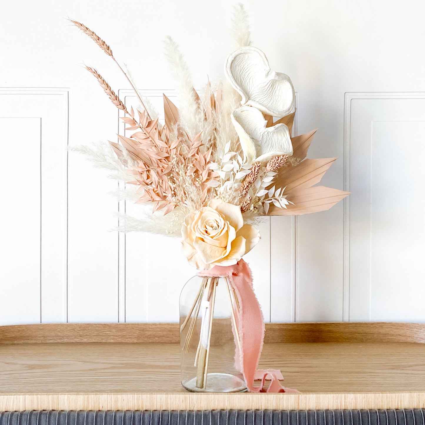 Rose + Dried Flower Bouquet