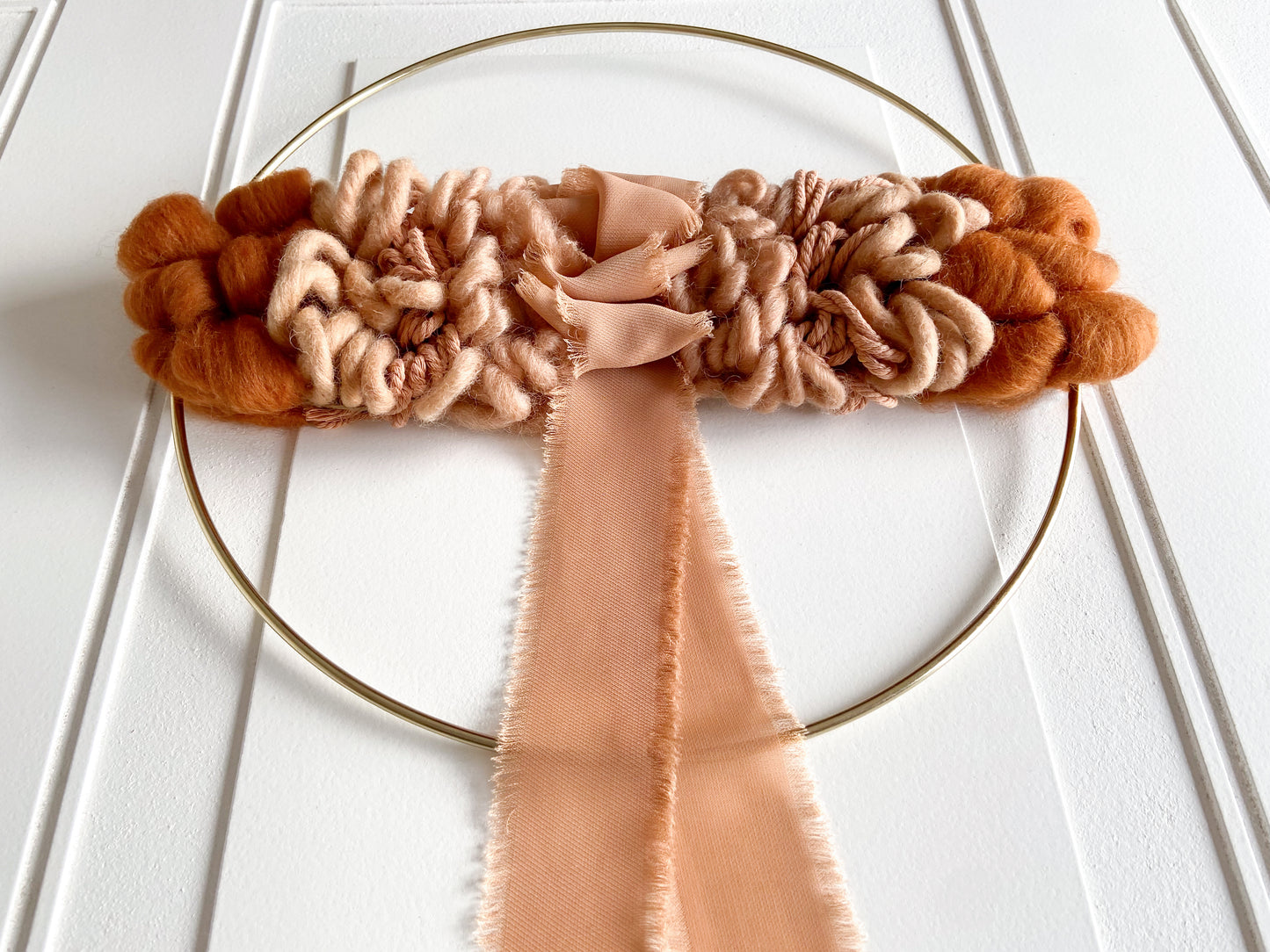 Merino Wool Woven Wreath