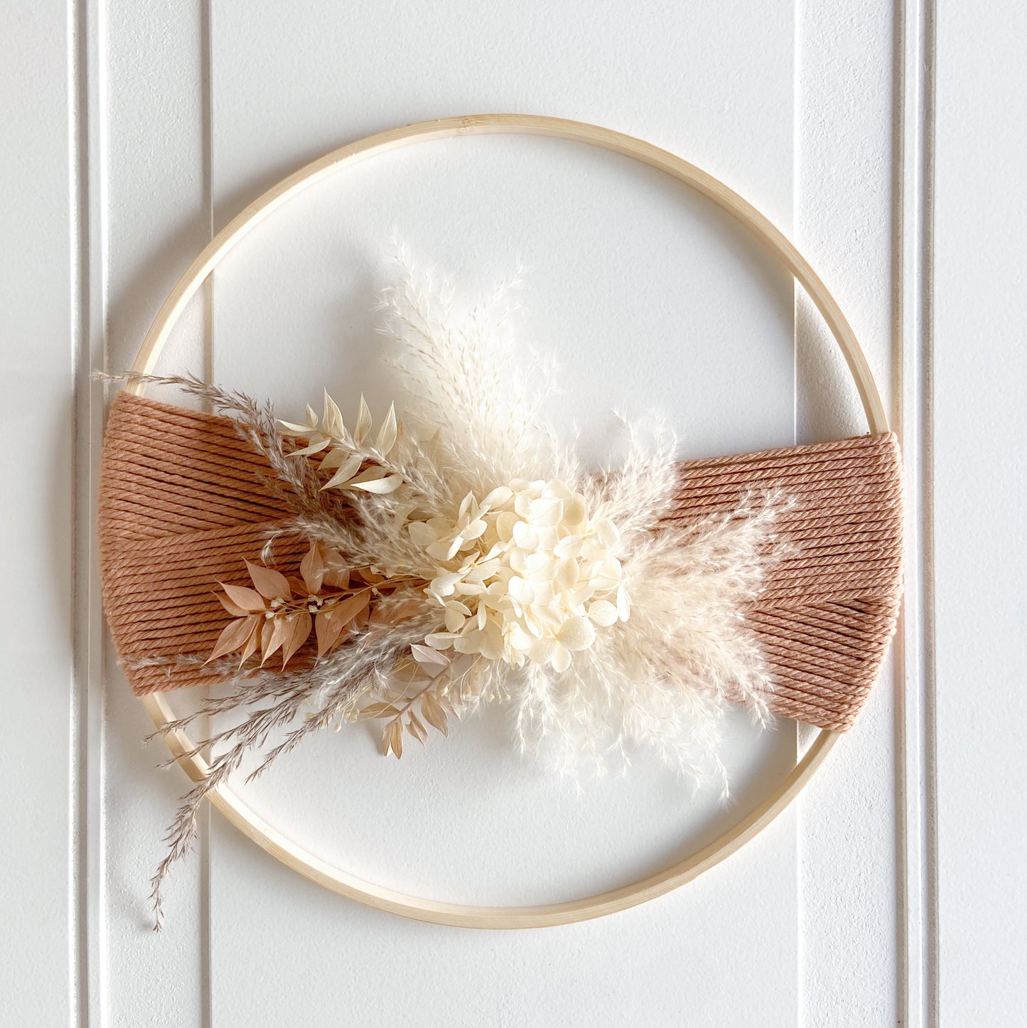 Dried Flowers Macramé Wreath