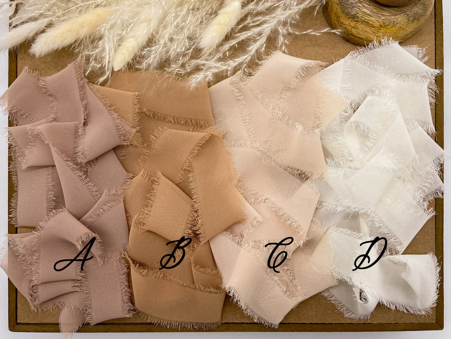 Light & Airy Hand-Frayed Ribbon