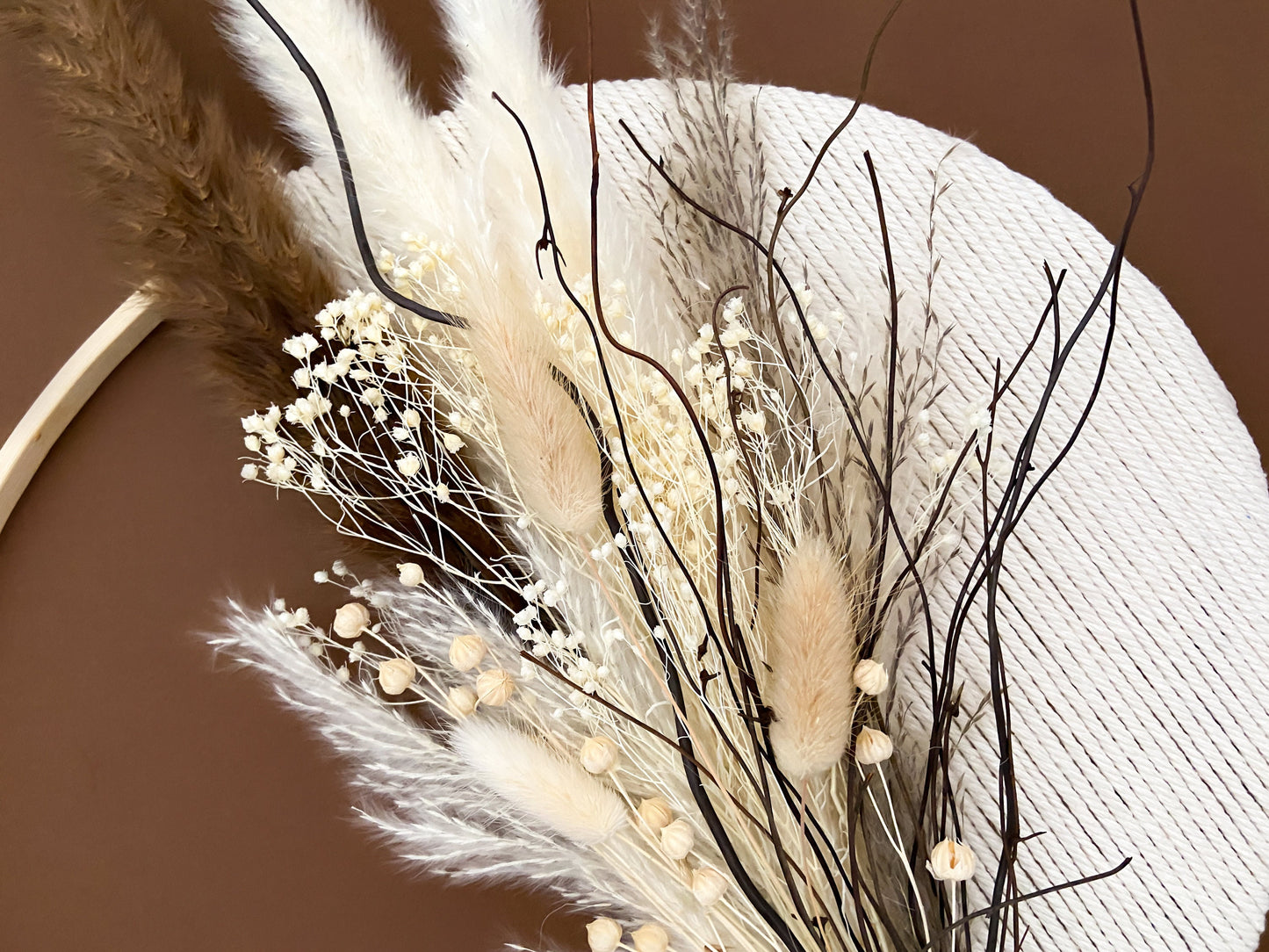 Dried Flowers Macramé Wreath