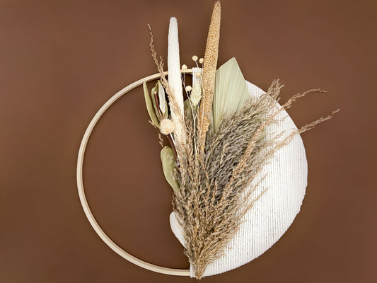 Dried Flowers Macramé Wreath