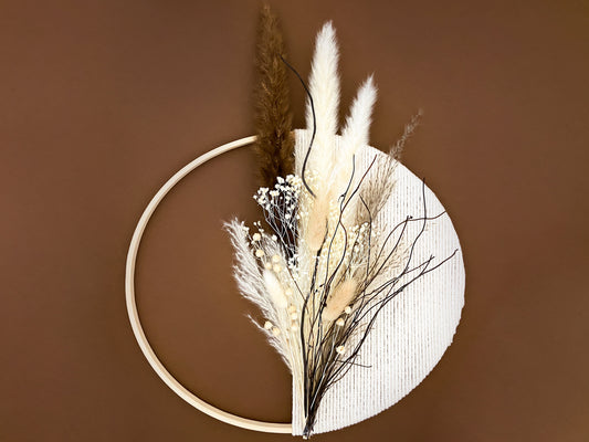 Dried Flowers Macramé Wreath