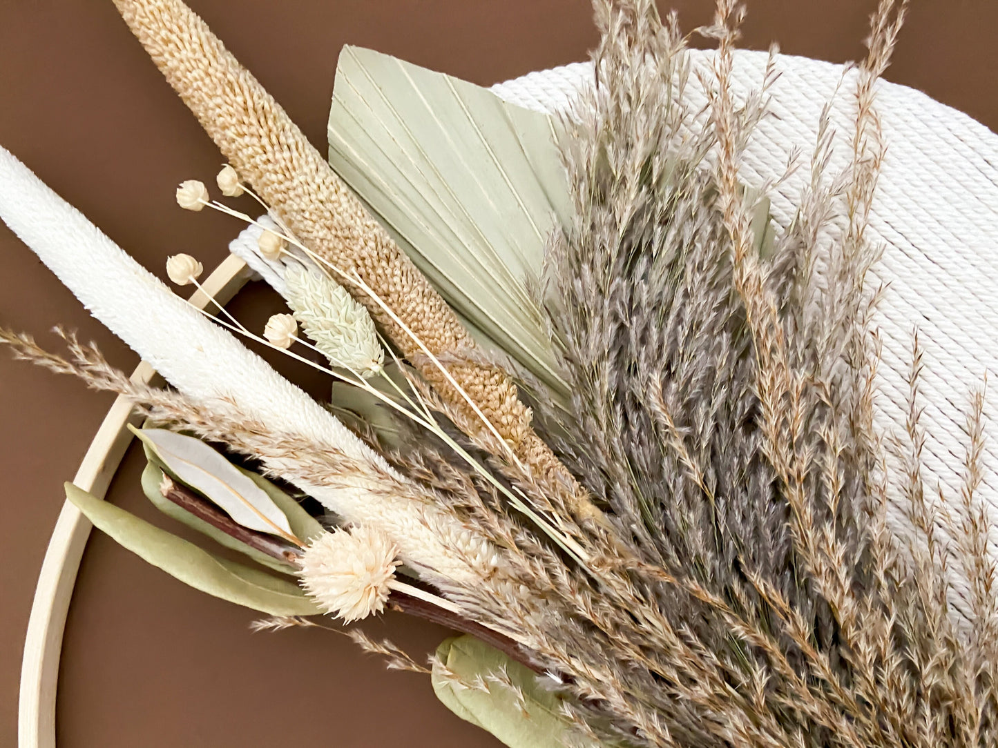 Dried Flowers Macramé Wreath