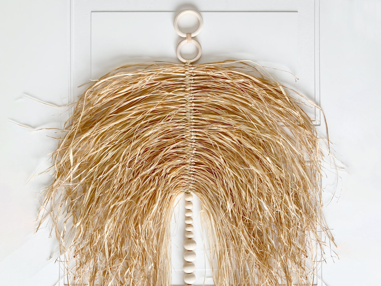 Large Raffia Leaf