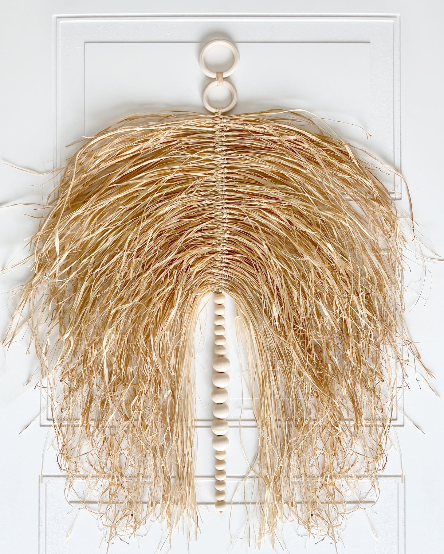 Large Raffia Leaf