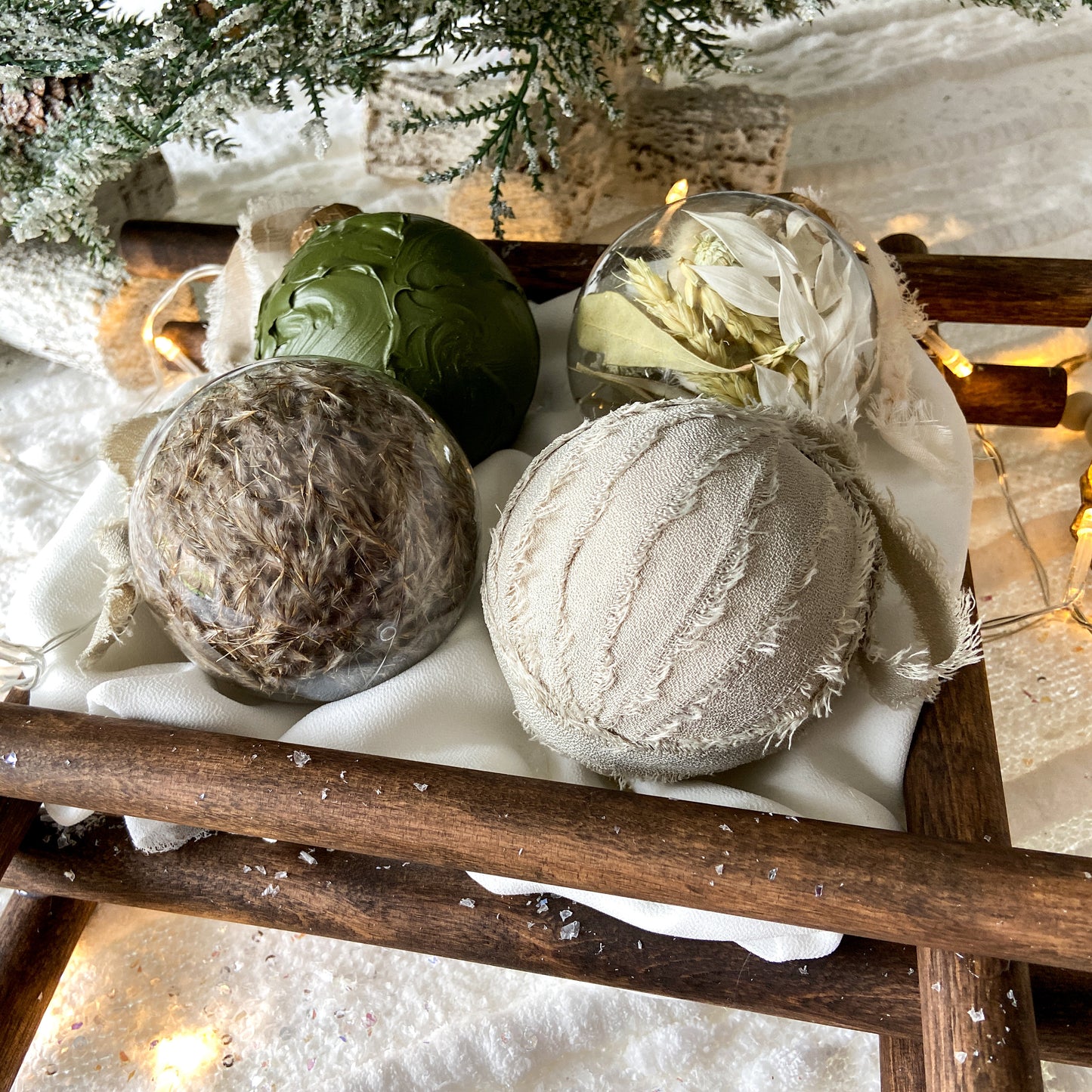 Set Of Earthy Ornaments